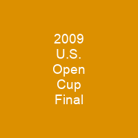 2009 U.S. Open Cup Final
