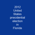 2012 United States presidential election in Florida