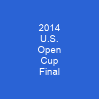 2014 U.S. Open Cup Final