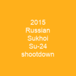 2015 Russian Sukhoi Su-24 shootdown