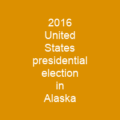 2016 United States presidential election in Alaska