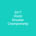 2017 World Snooker Championship