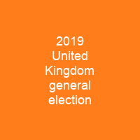 2019 United Kingdom general election