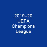 2019–20 UEFA Champions League