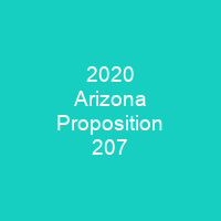 2020 Arizona Proposition 207