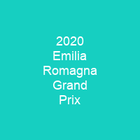 2020 Emilia Romagna Grand Prix