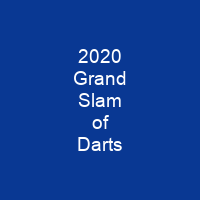 2020 Grand Slam of Darts