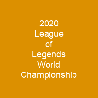 2020 League of Legends World Championship