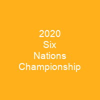 2020 Six Nations Championship