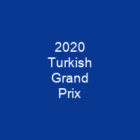 2020 Turkish Grand Prix