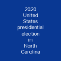 2020 United States presidential election in North Carolina