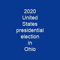 2020 United States presidential election in Ohio