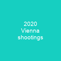 2020 Vienna shootings