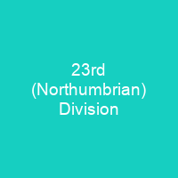 23rd (Northumbrian) Division