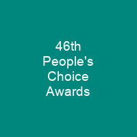 46th People's Choice Awards