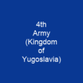 4th Army (Kingdom of Yugoslavia)