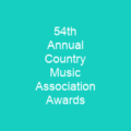 54th Annual Country Music Association Awards