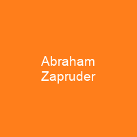 Abraham Zapruder
