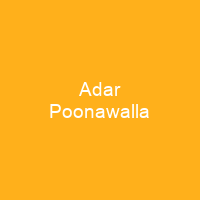 Adar Poonawalla