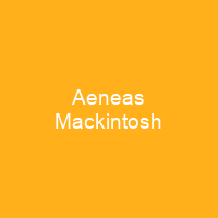 Aeneas Mackintosh