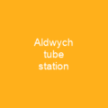 Aldwych tube station