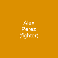 Alex Perez (fighter)