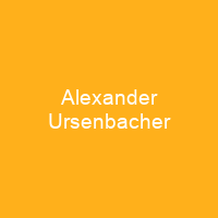 Alexander Ursenbacher