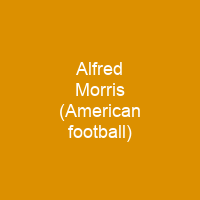 Alfred Morris (American football)
