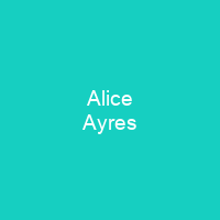 Alice Ayres