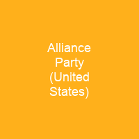 Alliance Party (United States)