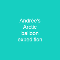 Andrée's Arctic balloon expedition