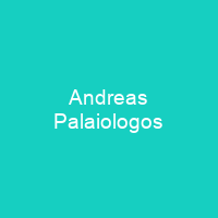 Andreas Palaiologos