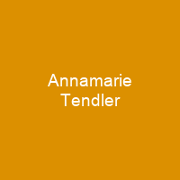 Annamarie Tendler