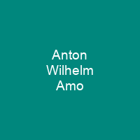Anton Wilhelm Amo