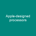 Apple-designed processors