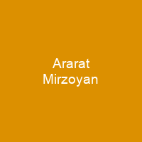 Ararat Mirzoyan