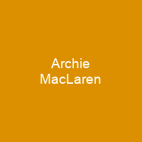 Archie MacLaren
