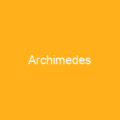 Archimedes' screw