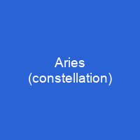 Aries (constellation)