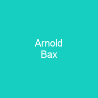 Arnold Bax