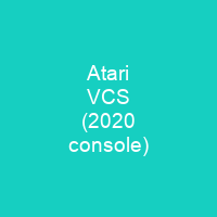 Atari VCS (2020 console)