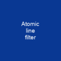 Atomic line filter
