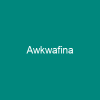 Awkwafina