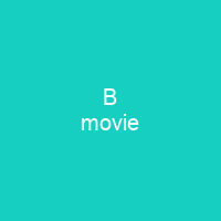 B movie