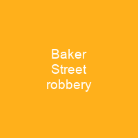 Baker Street robbery