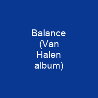 Balance (Van Halen album)