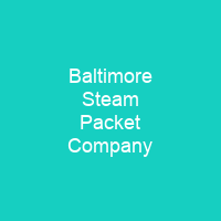 Baltimore Steam Packet Company