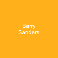 Barry Sanders