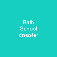 Bath School disaster