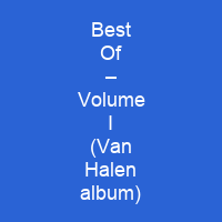 Best Of – Volume I (Van Halen album)